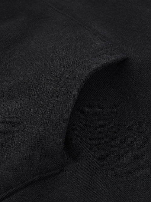 Unisex "Legend Koi" Black Snow Washed Button Cardigan