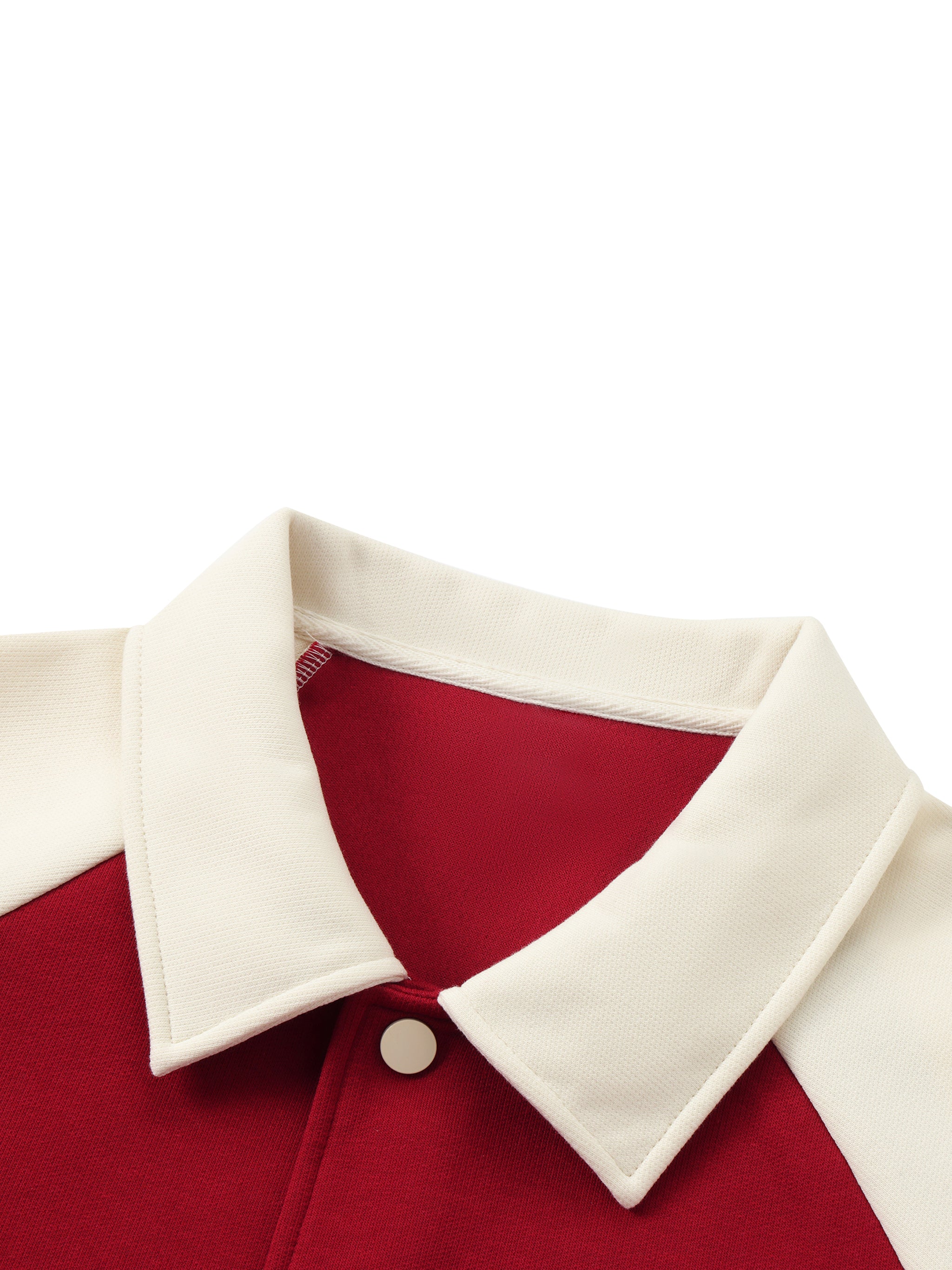Women's "Legend Made" Contrast Raglan Sleeve Baseball Jacket