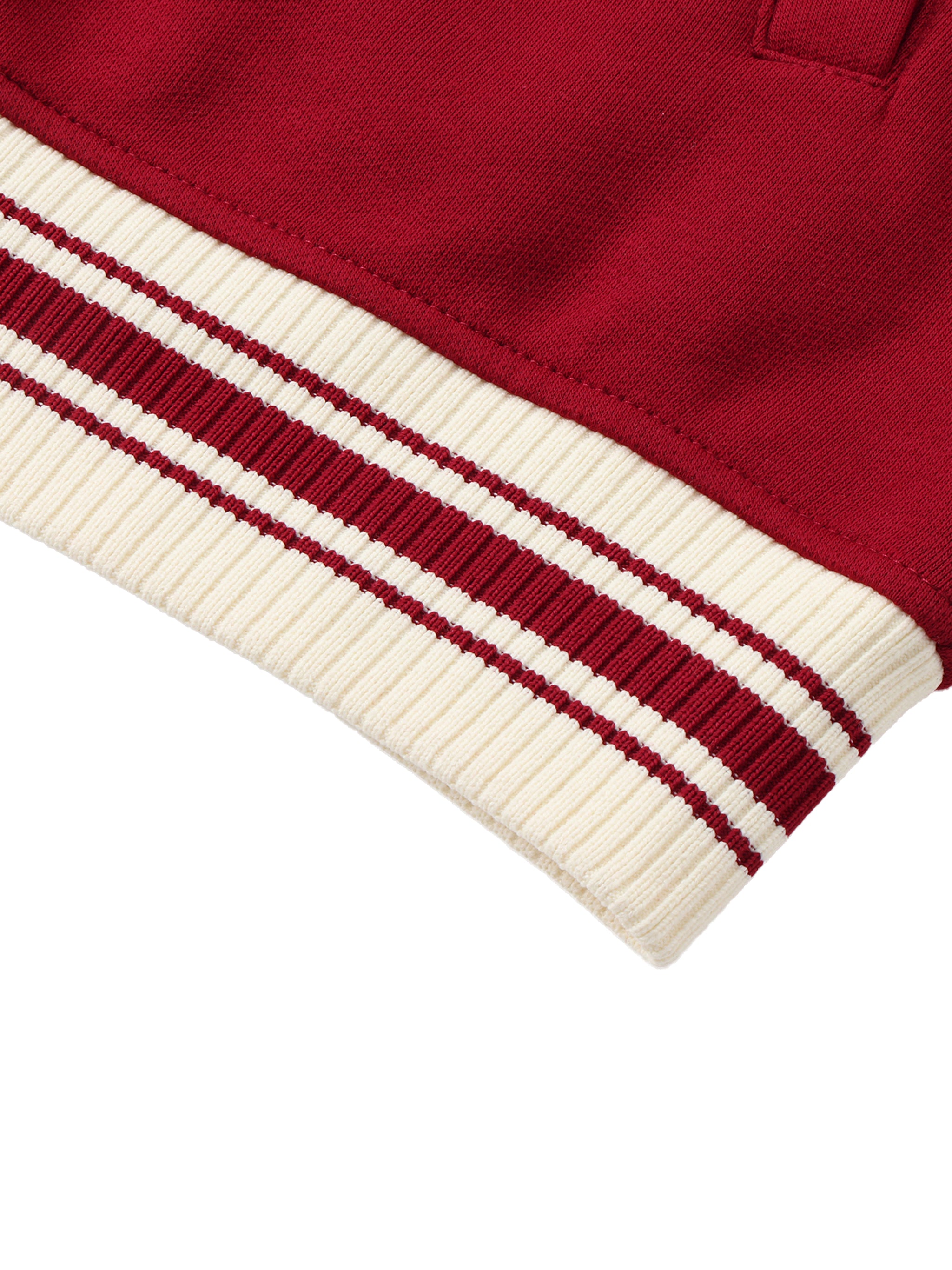 Women's "Legend Made" Contrast Raglan Sleeve Baseball Jacket