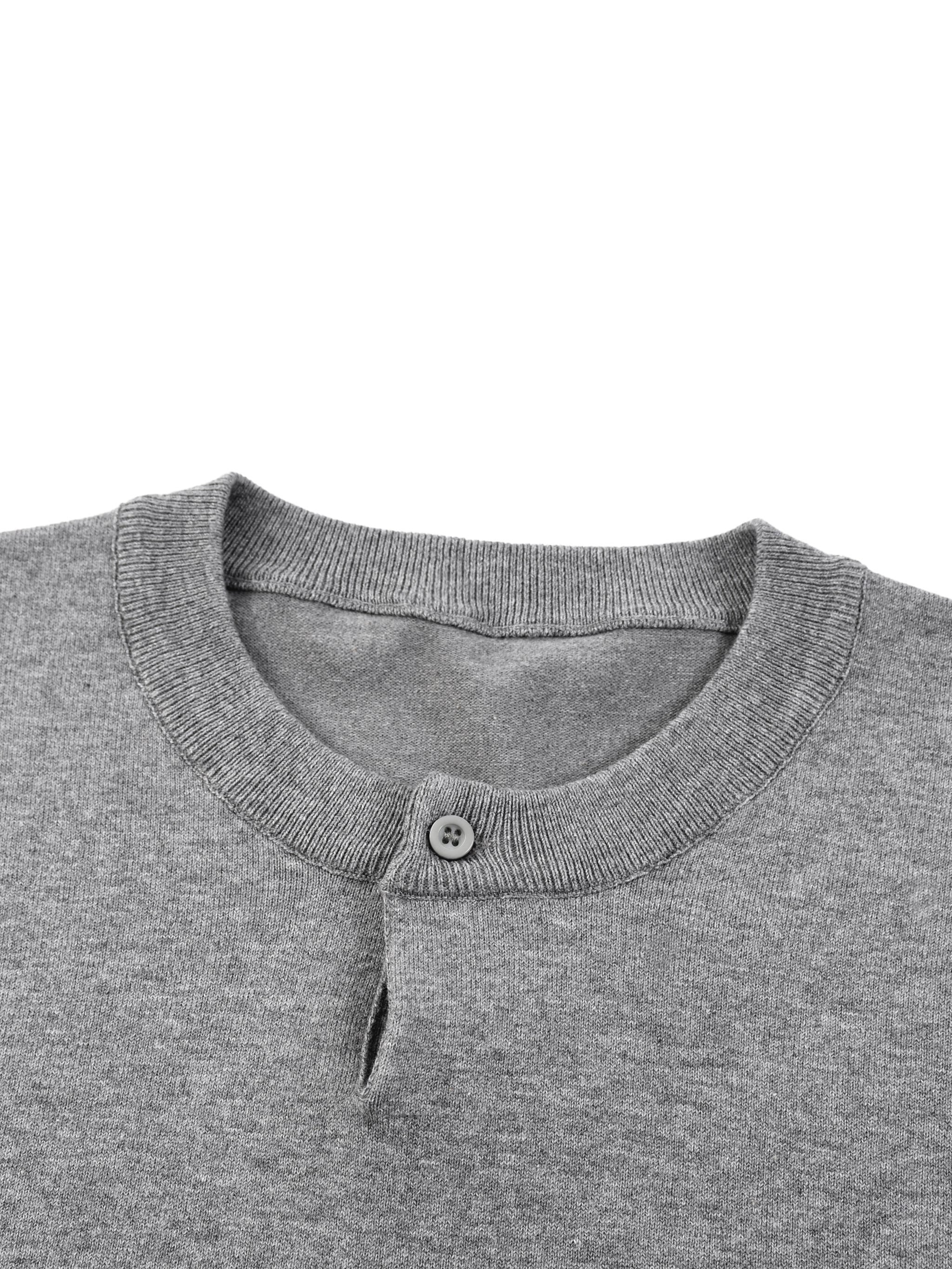 Men's Essential Heavy Short Sleeve Knit T-Shirt